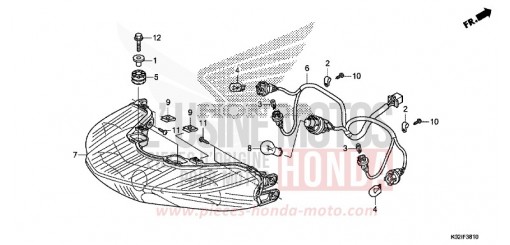 FEUX COMBINES ARRIERE SH150ADG de 2016